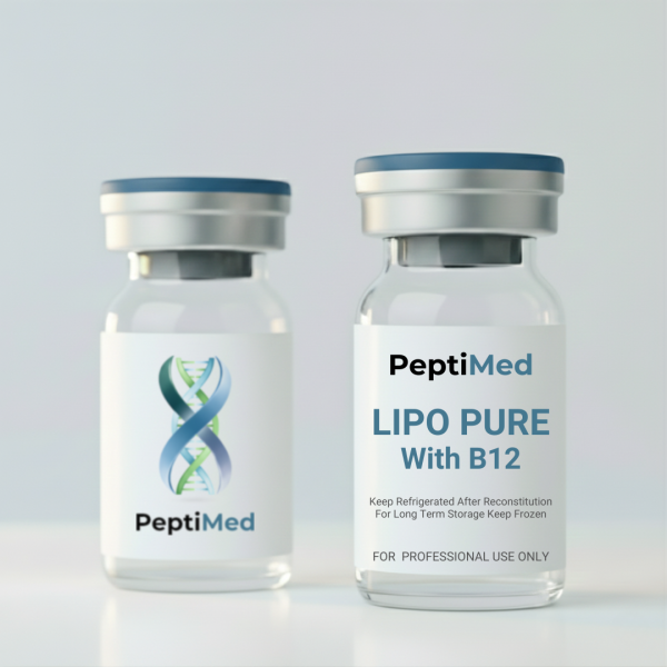 LIPO PURE (MIC-B12) PeptiMed Vial
