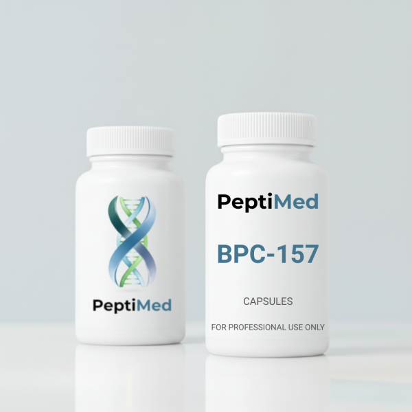 BPC-157 PeptiMed Capsule Bottle